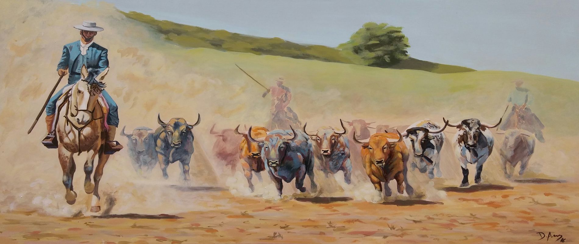 toros bravos en la ganaderia de toros - aprende de toros
